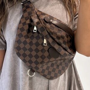 Checkered Bum Bag